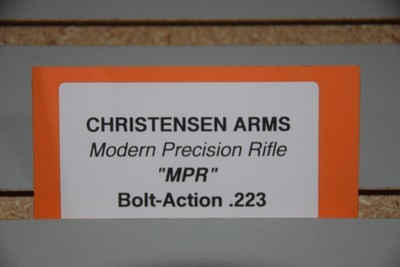 CHRISTENSEN ARMS MODERN PRECISION RIFLE (MPR) IN 223 - SUPER PRICE!!!!! - Image 12 of 12
