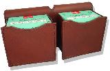 Jeff's Outfitters Leather Shooting Pouch, Two box. - 1 of 1