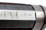 TWO BARREL DELUXE ENGRAVED MARLIN 1893 TAKE DOWN RIFLE IN CALIBERS .30-30 AND .38-55 SET - 11 of 12