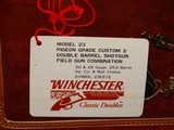 Winchester Model 23 2 Barrel Set Only 500 made - 1 of 12