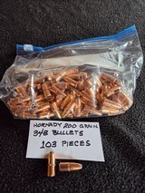 Hornady 348 caliber 200 grain bullets - 1 of 1
