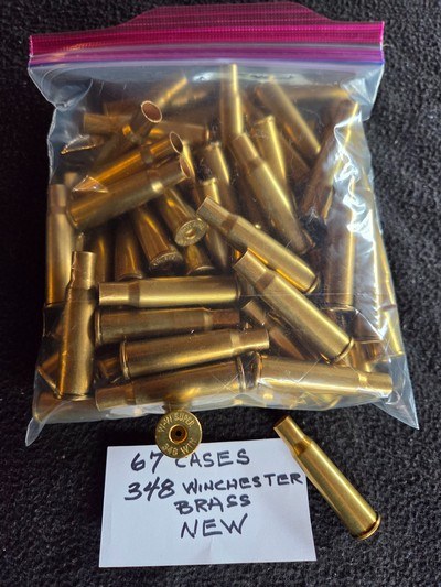 New Winchester made brass for 348 WCF - Image 1 of 1
