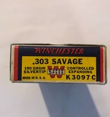 Winchester .303 Savage Super Speed “Bear Box” (Full Box) - 2 of 5