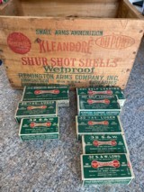 Remington Kleanbore bone box and crate lot - 2 of 3