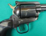 Ruger 3 screw (old model) 357 Magnum with 6.5 inch barrel and custom grips - 2 of 9