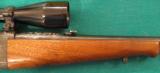 Savage M99 carbine in 250-3000, engraved with 6X scope - 5 of 11