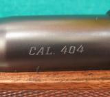 Custom Mauser single square bridge 404 Jeffery - 12 of 12