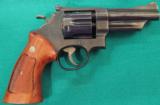 S&W M27-2 with with scarce 4 inch barrel.
- 1 of 2