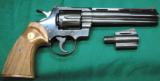 Colt Python with two barrels, 6 inch and 2 1/2 inch - 1 of 3