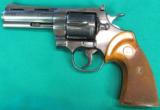 Colt Python, Blue, with four inch barrel - 2 of 6