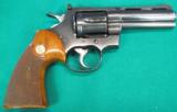 Colt Python, Blue, with four inch barrel - 1 of 6