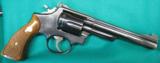 S&W Model 19-3, Blue 357 Magnum with six inch barrel - 1 of 2