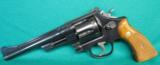 Post war S&W 38/44 outdoorsman, Professionally reblued. - 3 of 3