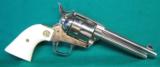 Colt SAA, Nickel 44-40 as new in box - 4 of 6