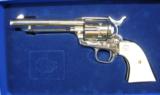 Colt SAA, Nickel 44-40 as new in box - 1 of 6