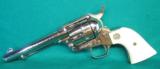 Colt SAA, Nickel 44-40 as new in box - 6 of 6