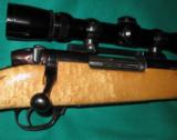 German 7mm Wea. Birdseye maple stock with 3.5-10X Leupold - 3 of 8