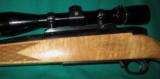 German 7mm Wea. Birdseye maple stock with 3.5-10X Leupold - 7 of 8