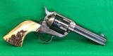 Gorgeous Colt SAA in 357 Mag with 4 3/4 inch bbl & bone grips - 1 of 6