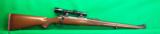 Tang safety M77 RSI, 308 mannlicher with Leupold, mint condition. - 1 of 11