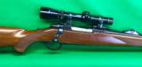 Tang safety M77 RSI, 308 mannlicher with Leupold, mint condition. - 9 of 11