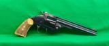 Uberti Scofield in 45 colt, NIB with extra grips, engraved backstrap - 2 of 9