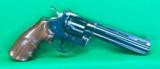 Colt Python, blue with six inch barrel & custom grips - 2 of 2