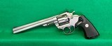 Colt Trooper MK III in scarce “Coltguard” electroless nickel, 8 inch barrel. - 2 of 2