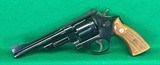 S&W model 27-2, blue 357 magnum with 6 inch barrel. - 2 of 6