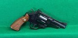 S&W model 24-3, blue 44 Special with four inch barrel. - 1 of 4