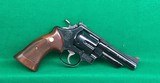 S&W model 57 (no dash) four inch 41 Magnum, blue. - 2 of 4