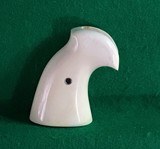 Ivory grips for Colt Diamondback. Target style with American Eagle. - 8 of 8