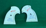 Ivory grips for Colt Diamondback. Target style with American Eagle. - 3 of 8