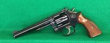 S&W model 48-4 with six inch barrel in 22 magnum - 1 of 2