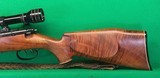 Anschutz Model 1522 Rare Rifle 54 Action, Dbl Set Trigger, Euro Stock, 22 Magnum - 2 of 5