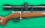 Anschutz “Woodchucker” 22LR with scope. - 3 of 6