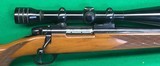 German 224 Weatherby with 12X Redfield in Buehler mounts. - 6 of 10
