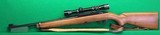 Winchester model 100 carbine in 308 with 2-7X Redfield scope. - 1 of 2