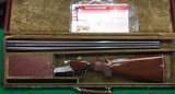 Winchester M23 pigeon grade 12 gauge in case. - 1 of 14