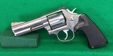 Smith & Wesson 4 inch Stainless model 686, 357 Magnum. - 1 of 2