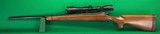 Remington Classic in scarce 350 Remington magnum with 3-9X Leupold. - 2 of 12