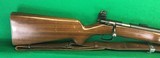 Winchester model 75 target with Lyman sights and target sling. - 7 of 7