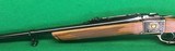 Ruger #1 50th anniversary 45-70, engraved with gold accents. Appears unfired. - 5 of 12