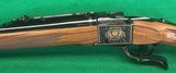 Ruger #1 50th anniversary 45-70, engraved with gold accents. Appears unfired. - 12 of 12