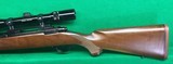 Early Ruger M77 tang safety round top in 7mm Mag with scope - 2 of 9