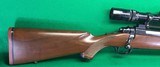 Early Ruger M77 tang safety round top in 7mm Mag with scope - 6 of 9