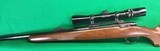 Early Ruger M77 tang safety round top in 7mm Mag with scope - 4 of 9