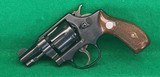 Early post war snub nosed 32 Long. 2 inch barrel round butt. - 2 of 4