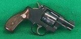 Early post war snub nosed 32 Long. 2 inch barrel round butt. - 1 of 4