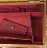 Vintage Purdey shotgun case, leather and oak. - 4 of 12